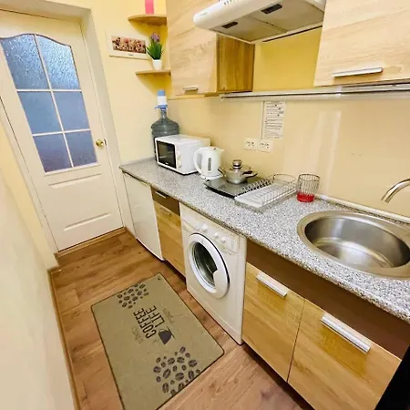с балконом в центре города Appartement *
